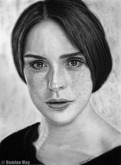 pencil art by Damian May #graphite #pencil #art #drawing