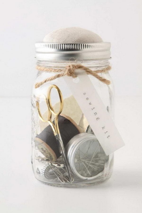 50+ Cute Mason Jar Craft Ideas #mason #bottle #jar #craft #homemade #diy