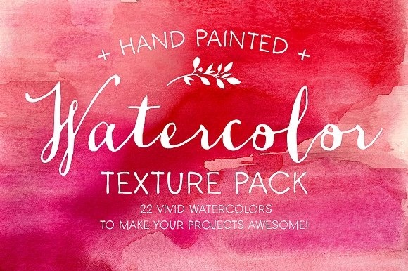 The Watercolor Texture Pack - Textures