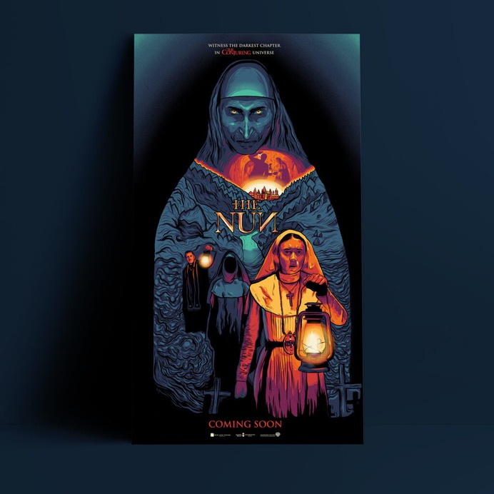The Nun - Alternate Movie Poster - The Commas