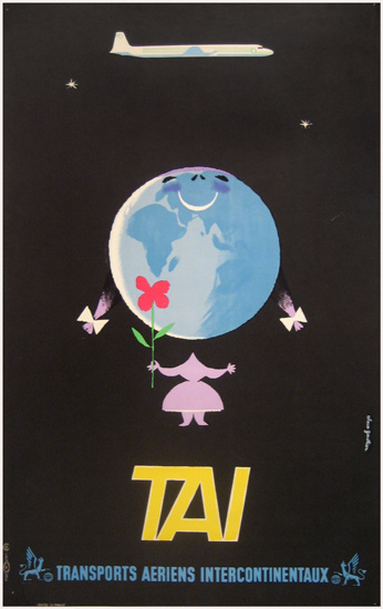 http://www.vintagepostersnyc.com/cgi local/db_images/posters/uploads/2739 image.jpg?103 #airplane #aeroplane #travel #tai #transport #poster #arien