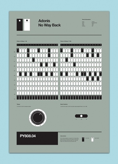 Rob Ricketts — Graphic Design & Typography #electro #techno #808 #minimal #music