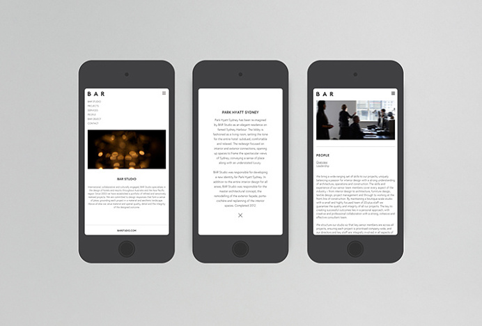 Beck & Robertson (BAR) by Thomas Williams & Co. #website #web #design #mobile #iphone