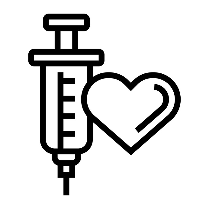 See more icon inspiration related to vaccine, cure, test, healthcare and medical, inoculation, medical assistance, health care, syringes, drugs, vaccination, syringe, medicine and medical on Flaticon.