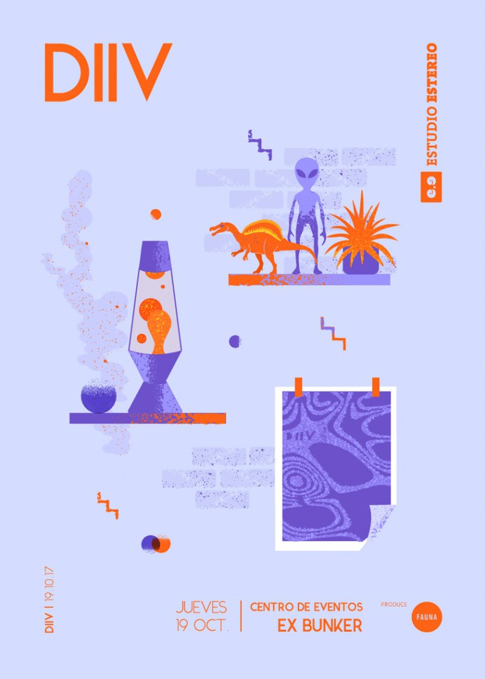 ESTUDIO ESTÉREO 2017 / Gig Posters + Riso Prints