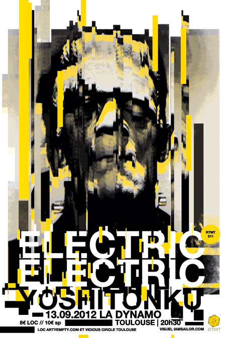 ELECTRIC ELECTRIC - Romain Barbot | IAMSAILOR #design #graphic #poster