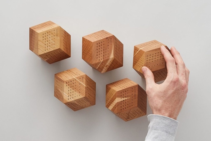 DodeCal is a wooden polyhedra calendar, designed with mathematical precision, hand-finished in high quality American Cherry. Product Design