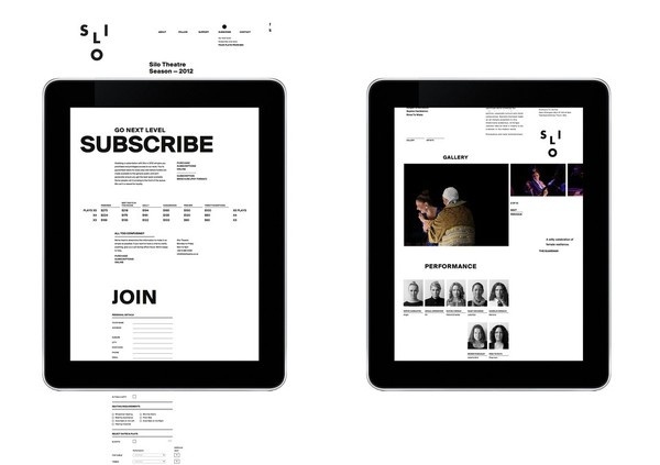 Best Awards - Sons #design #type #ipad #ui