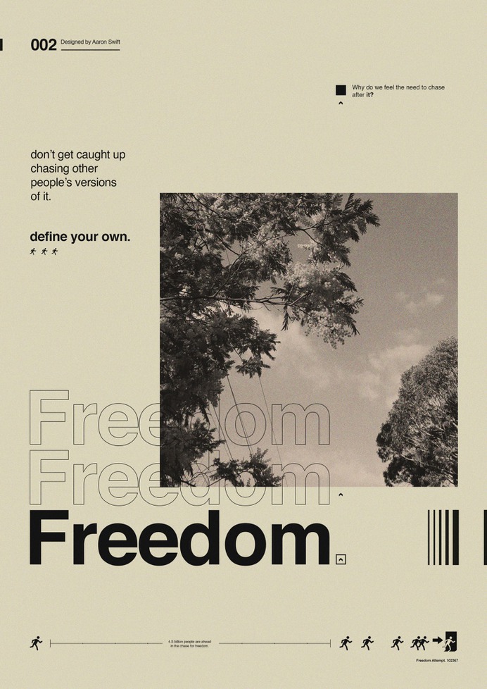 Freedom Poster Design