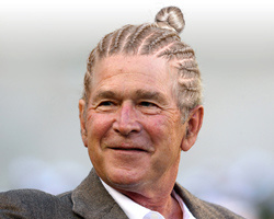 man bun