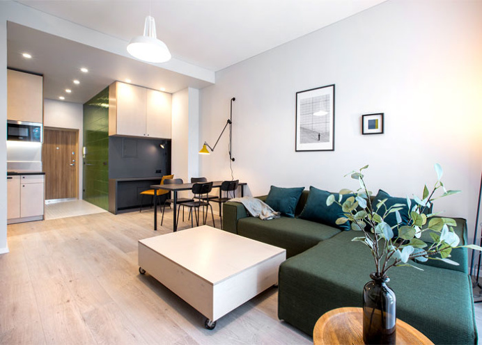 37 Sqm Apartment With a Cozy Feel and Lots Of Storage - InteriorZine