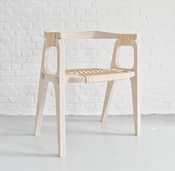 A day in the land of nobody - "Bind/B1" Chair by Jessy Van Durme #product #furniture #design #wood