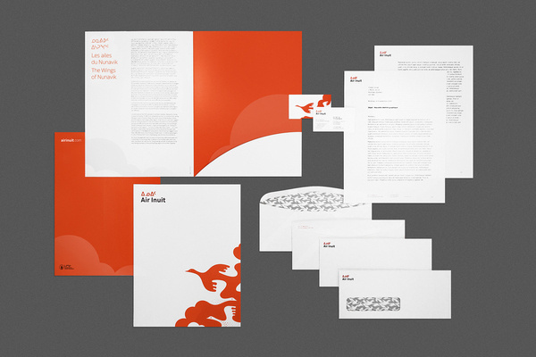 New Logo, Identity, and Livery for Air Inuit by FEED #logo #identity #branding