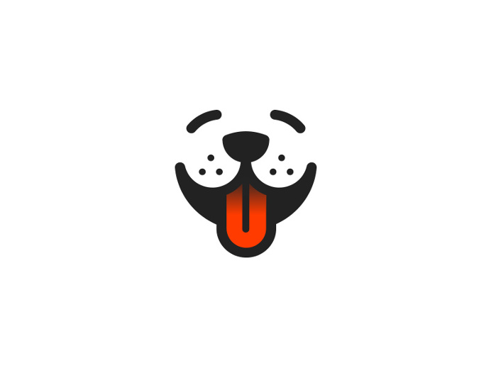 Smiling Dog by Evgeny Petlev