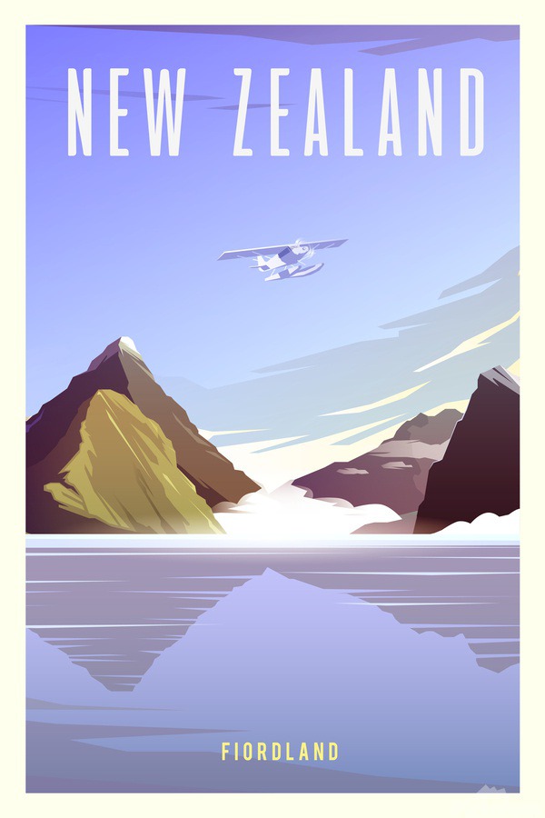 New Zealand  Print