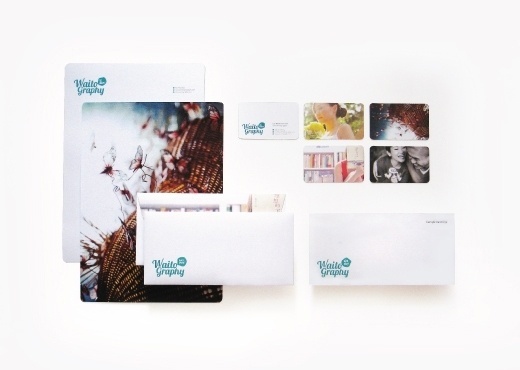Waitography on the Behance Network #photos #business #branding #envelope #logo #letterhead #cards