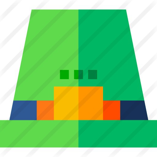 See more icon inspiration related to leprechaun, Irish, Saint Patrick, top hat, accessory, costumes, ireland, head, fashion, clothes and hat on Flaticon.