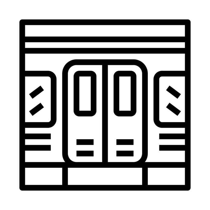 See more icon inspiration related to subway, underground, access, transportation, doors, door, train and transport on Flaticon.