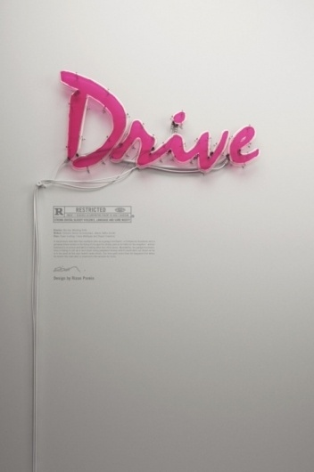 Tumblr #movie #drive #poster #neon
