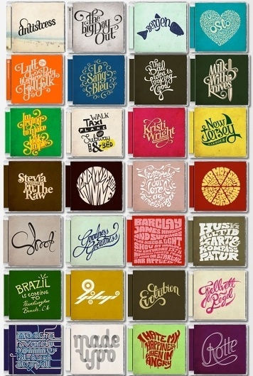 I LoveÂ CDs - TheDieline.com - Package Design Blog #cover #cd