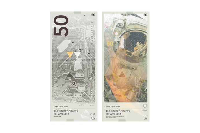 Picture of American Banknotes Redesigned to Celebrate Science Instead of Presidents #presidents #redesign #dollar #american #banknote #graphic #currency #science