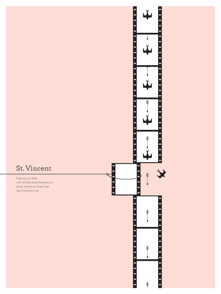 GigPosters.com St. Vincent Wildbirds #tvincent #pink #gig #st #vincent #poster #music