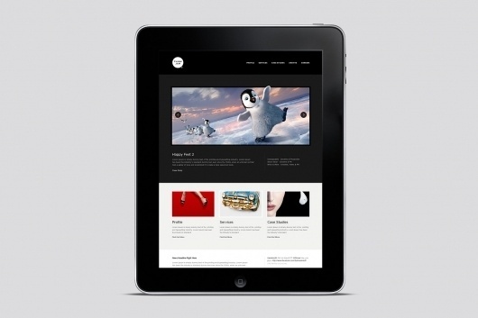 Socket Studios 2012 #think #jam #ipad #greyscale #website #grid