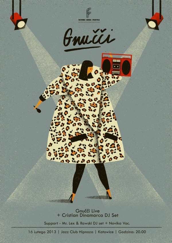tauron nowa muzyka | posters on Behance #design #graphic #illustration #poster #music #band