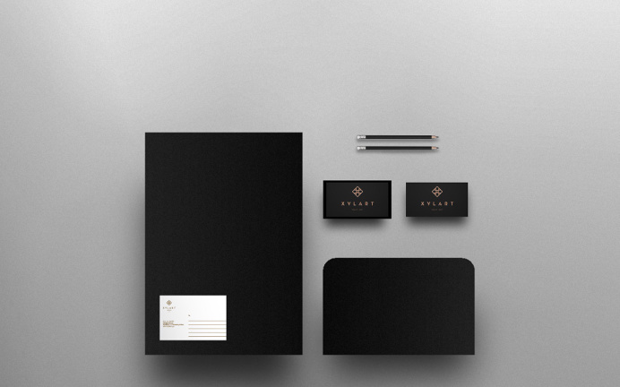 xylart bespoke woodwork carpeting branding brand design visual corporate design studio agency modern nice cool beauty beautiful best black b