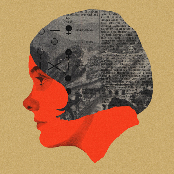 Karin Boye #illustration #portrait #collage