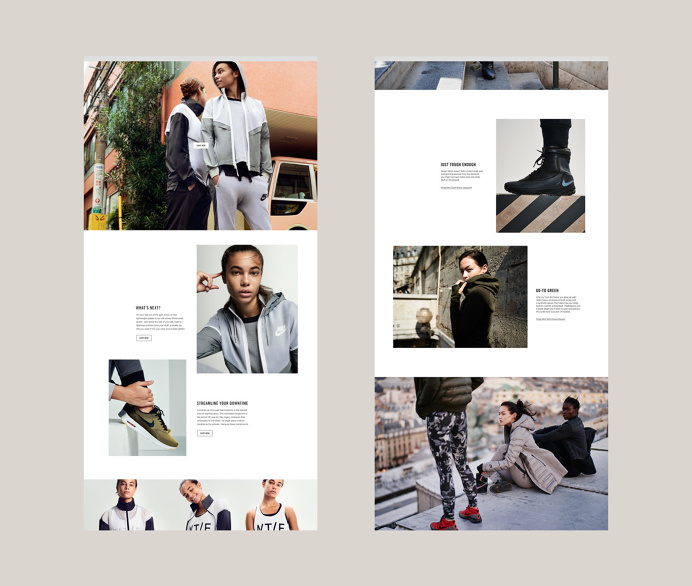 NikeWomen — Website