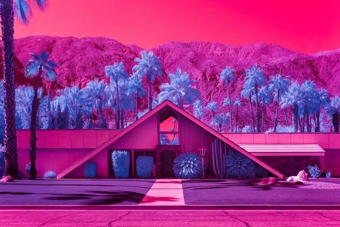 Infra Realism: Hypercolour Photos of California by Kate Ballis