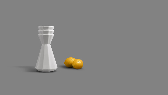 LILIUM CARAFE & CUP BY FELICIA FERRONE #Carafe #feliciaferrone #productdesign
