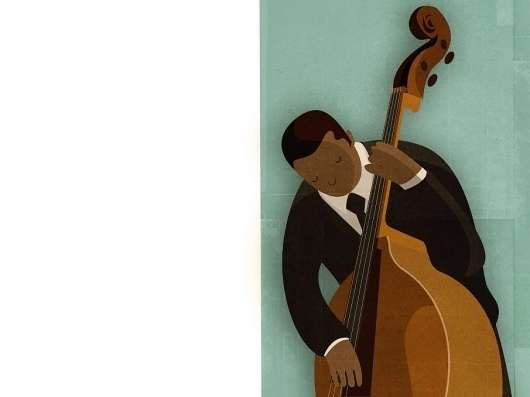 Andrew Lyons #miles #jazz #davis #texture #illustration #lyons #andrew