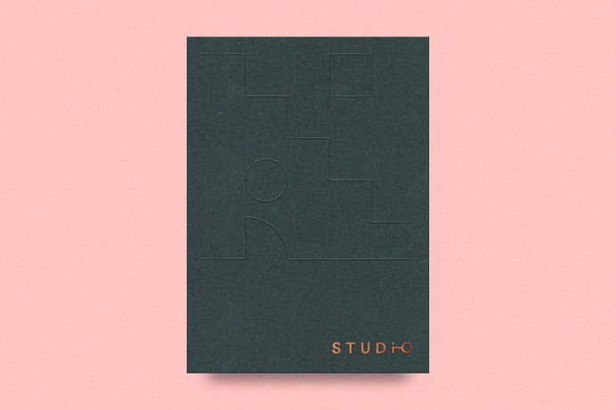 Dmowski & Co. designed the minimal brand identity for Studio, a Warsaw-based company offering a comprehensive turnkey interior finishing service.
