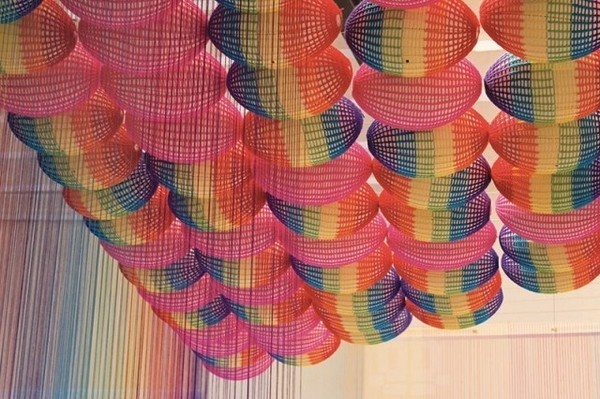 CJWHO ™ (The Rainbow Room by Pierre Le Riche The Rainbow...) #creative #installation #crafts #design #colors #art #rainbow