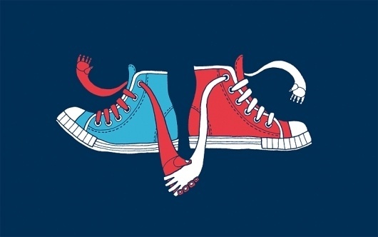 illustration 15 #cool #allan #illustration #trainers #deas