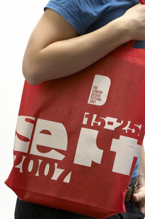 Branded tote bag given to attendees. #tote #given #branded #attendees #bag