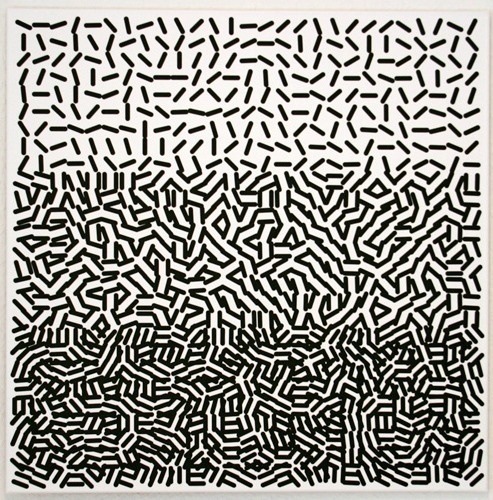 Vera Molnar #pattern