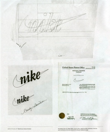 Logo - NIKE, dÃ©jÃ 40 ans que la virgule pose son style #roughts #years #nike #40 #logo