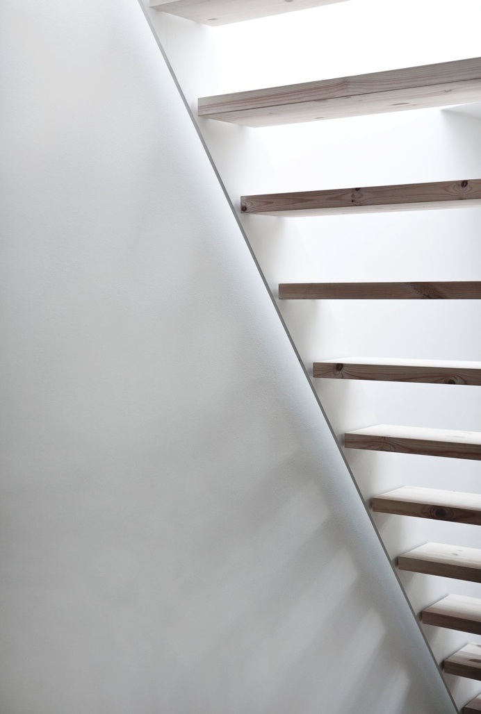 Staircase. Fredgaard Penthouse by Norm.Architects. #normarchitects #minimal #staircase