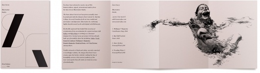 Work, Sam Green — Sawdust #folder #invitation #typography