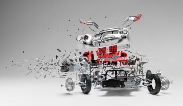 Exploded Cars by Fabian Oefner12 #explosion #car #art