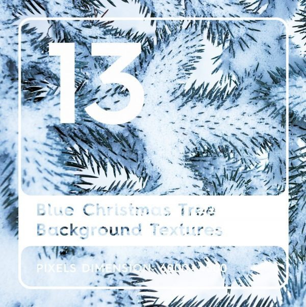 13 Blue Christmas Tree Backgrounds #bluechristmastree #backgrounds