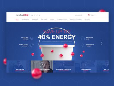 Homepage for NanoCoatHome