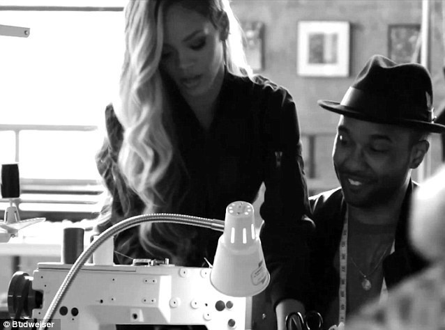 Seamstress: It seems Rihanna even knows how to work a sewing machine #cl