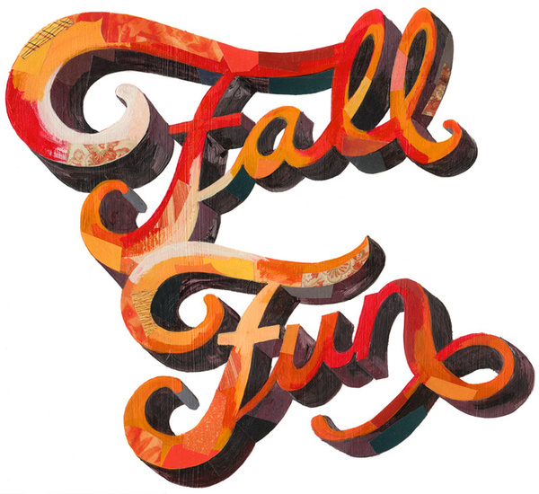 FallFun800wide.jpg #lettering #fall #orange #type #typography