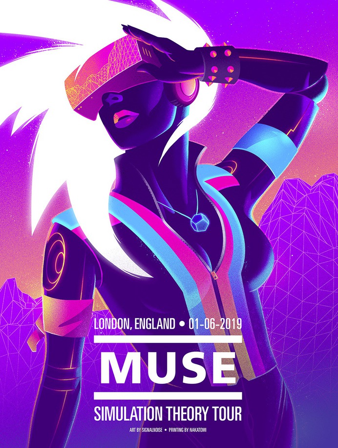 MUSE tour poster