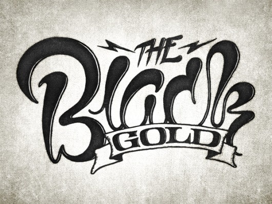 Random Typography | Coffee made me do it #gold #black #typography