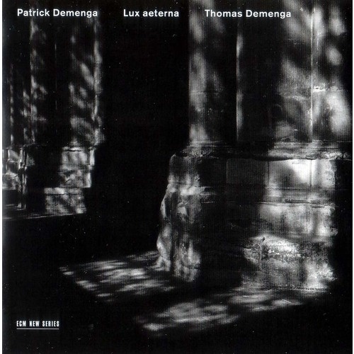 Images for Patrick Demenga / Thomas Demenga - Lux Aeterna #album #reocrds #black #minimalism #cover #ecm #helvetica